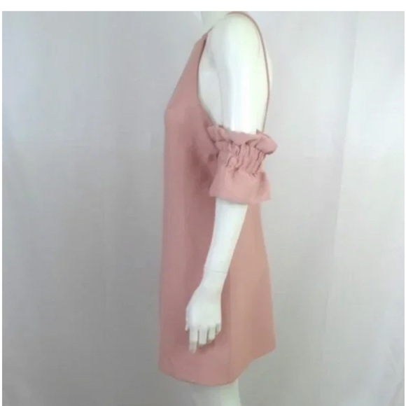 C/MEO Collective Double Take Pink Halter Off Shoulder Mini Dress Sz Small Women - Picture 9 of 9